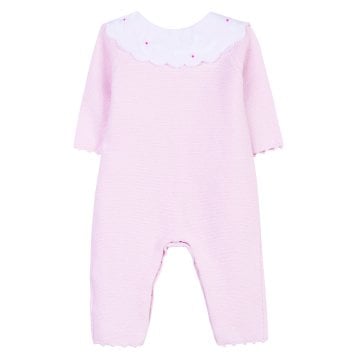 Kız Bebek Fisto Yaka Ayaksız Tulum