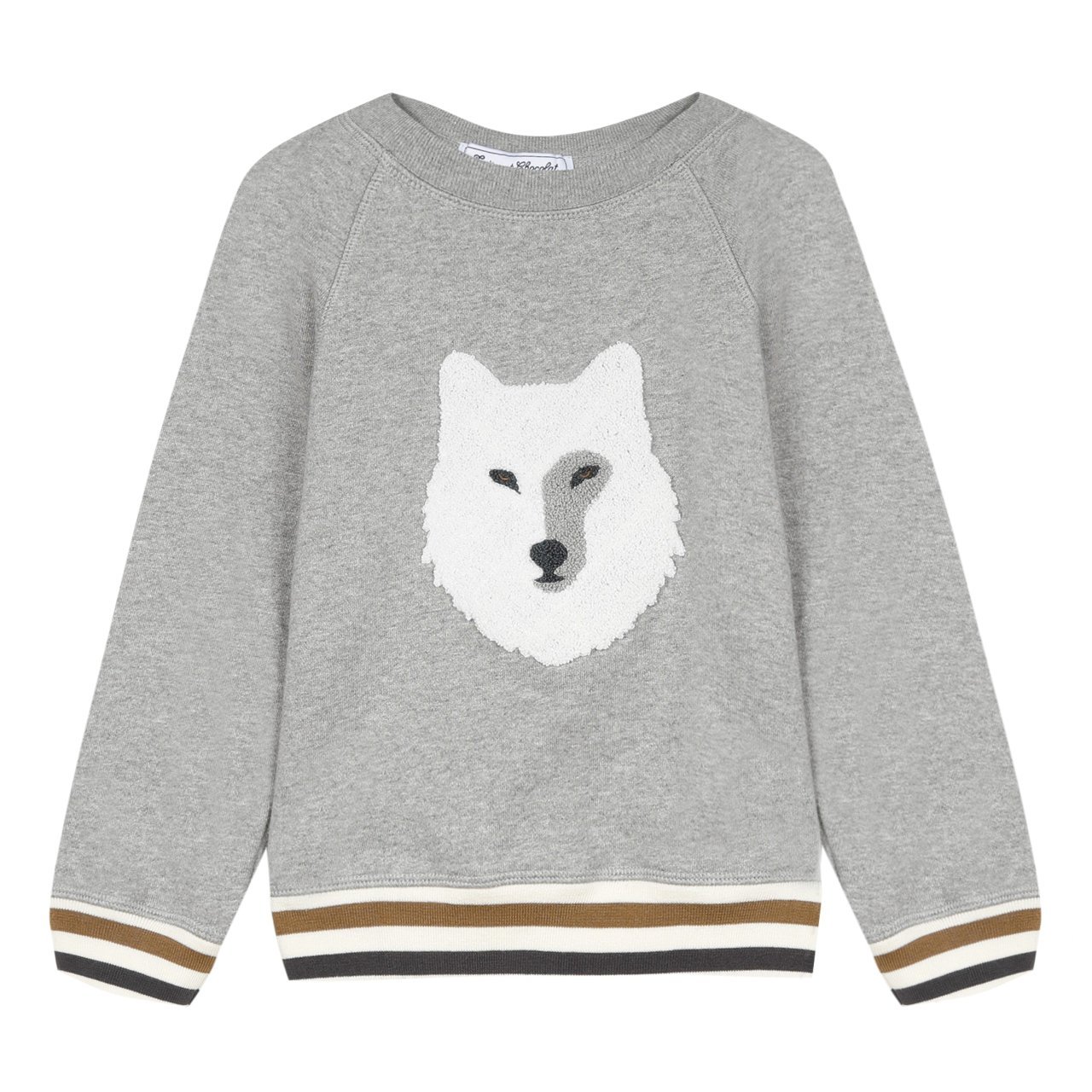 Erkek Çocuk Kurt Baskılı Sweatshirt