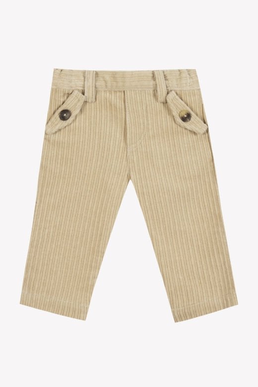 Erkek Çocuk Fitilli Kadife Pantalon