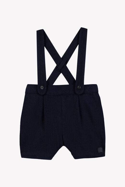 Erkek Bebek Askılı Ceremonie Pantalon Lacivert