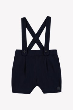 Erkek Bebek Askılı Ceremonie Pantalon Lacivert