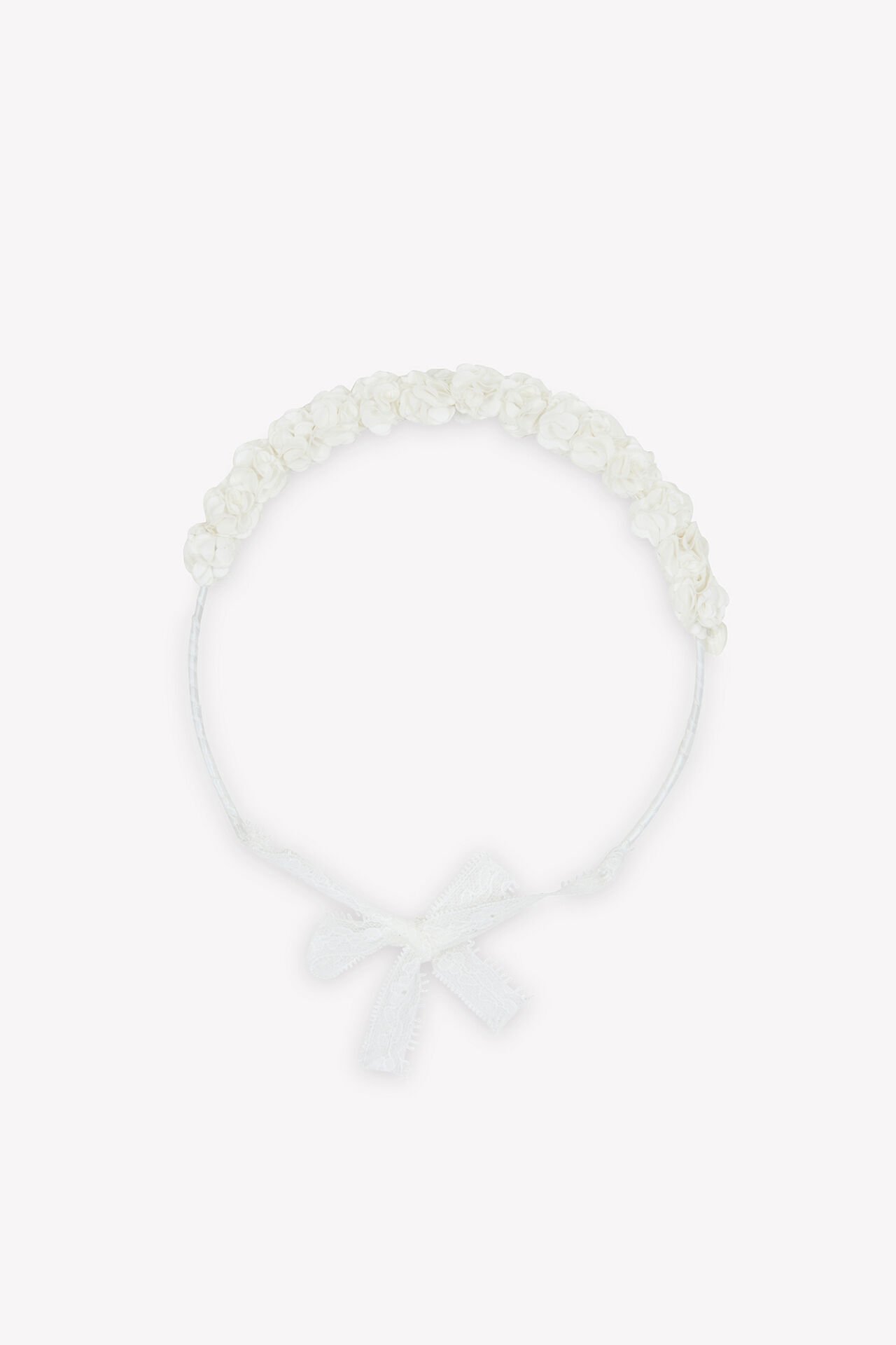 Kız Çocuk Ekru TAÇ - saç aksesuarı