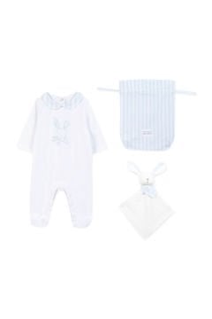 Erkek Bebek Hediye Seti ( tulum+uyku arkadaşı)