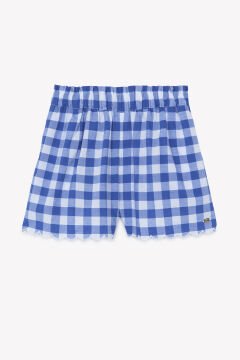 Kız Çocuk Askılı Bluz + Şort Set