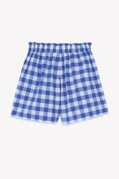 Kız Çocuk Askılı Bluz + Şort Set