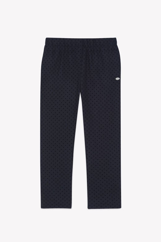 Kız Çocuk Puanlı Yün Pantalon Lacivert