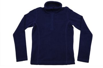 Gece Mavi Kız Çocuk Polar Sweatshirt