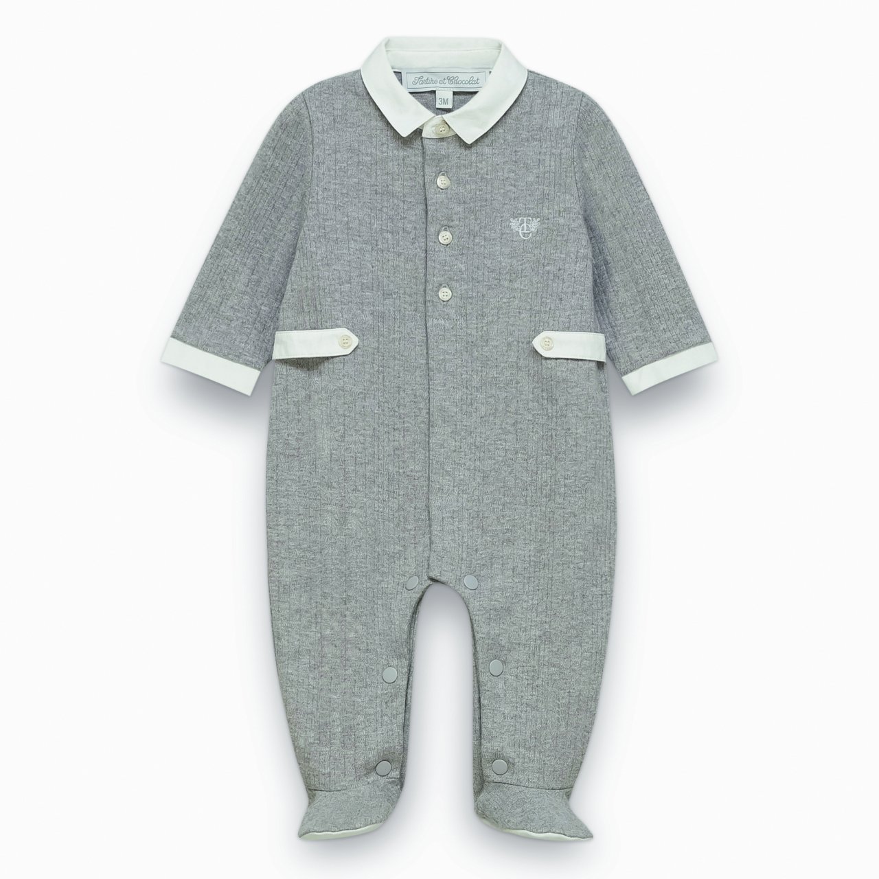 Erkek Bebek Önden Açılan Tulum