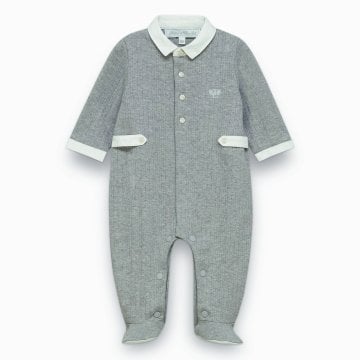 Erkek Bebek Önden Açılan Tulum