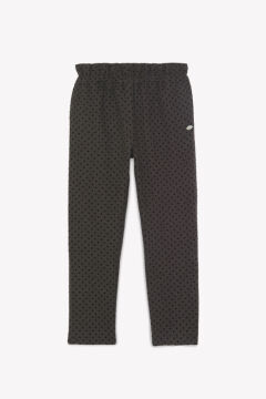 Kız Çocuk Puanlı Yün Pantalon Açık kahverengi
