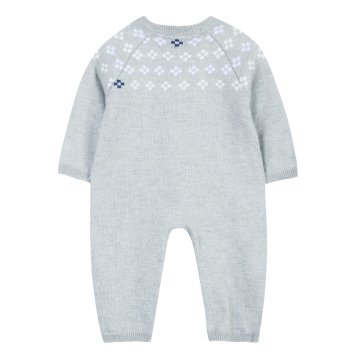 Erkek Bebek Yuvarlak Yaka Ayaksız Tulum