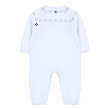Erkek Bebek Yuvarlak Yaka Ayaksız Tulum
