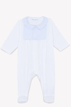 Erkek Bebek  Önden Açılan Coton Tulum