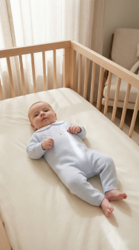 Erkek Bebek ayaksız Triko Tulum