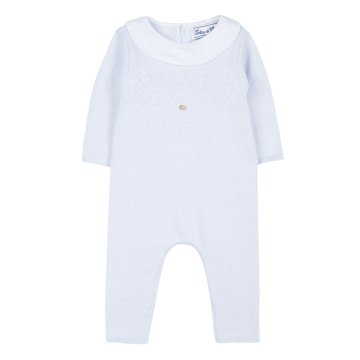 Erkek Bebek ayaksız Triko Tulum