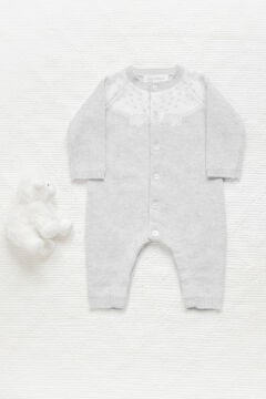 Erkek Bebek Triko Tulum