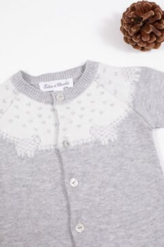 Erkek Bebek Triko Tulum