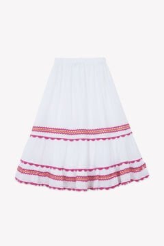 Kız Çocuk Fistolu Maxi Etek