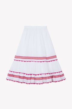 Kız Çocuk Fistolu Maxi Etek