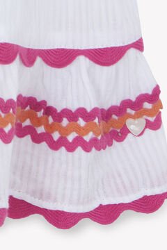 Kız Çocuk Fistolu Maxi Etek