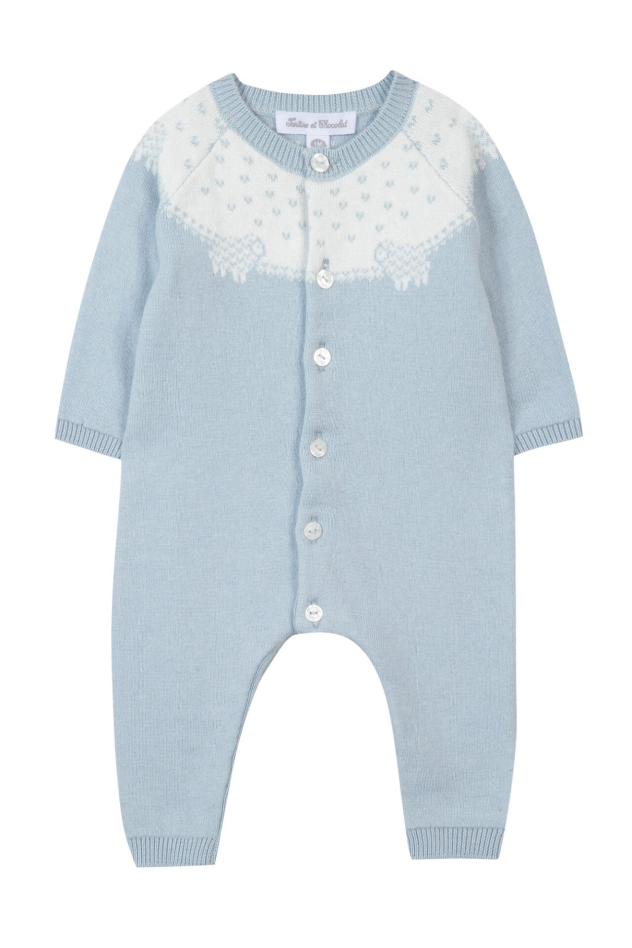 Erkek Bebek Triko Tulum