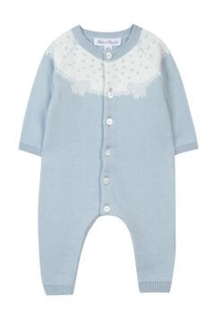 Erkek Bebek Triko Tulum