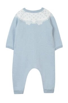 Erkek Bebek Triko Tulum