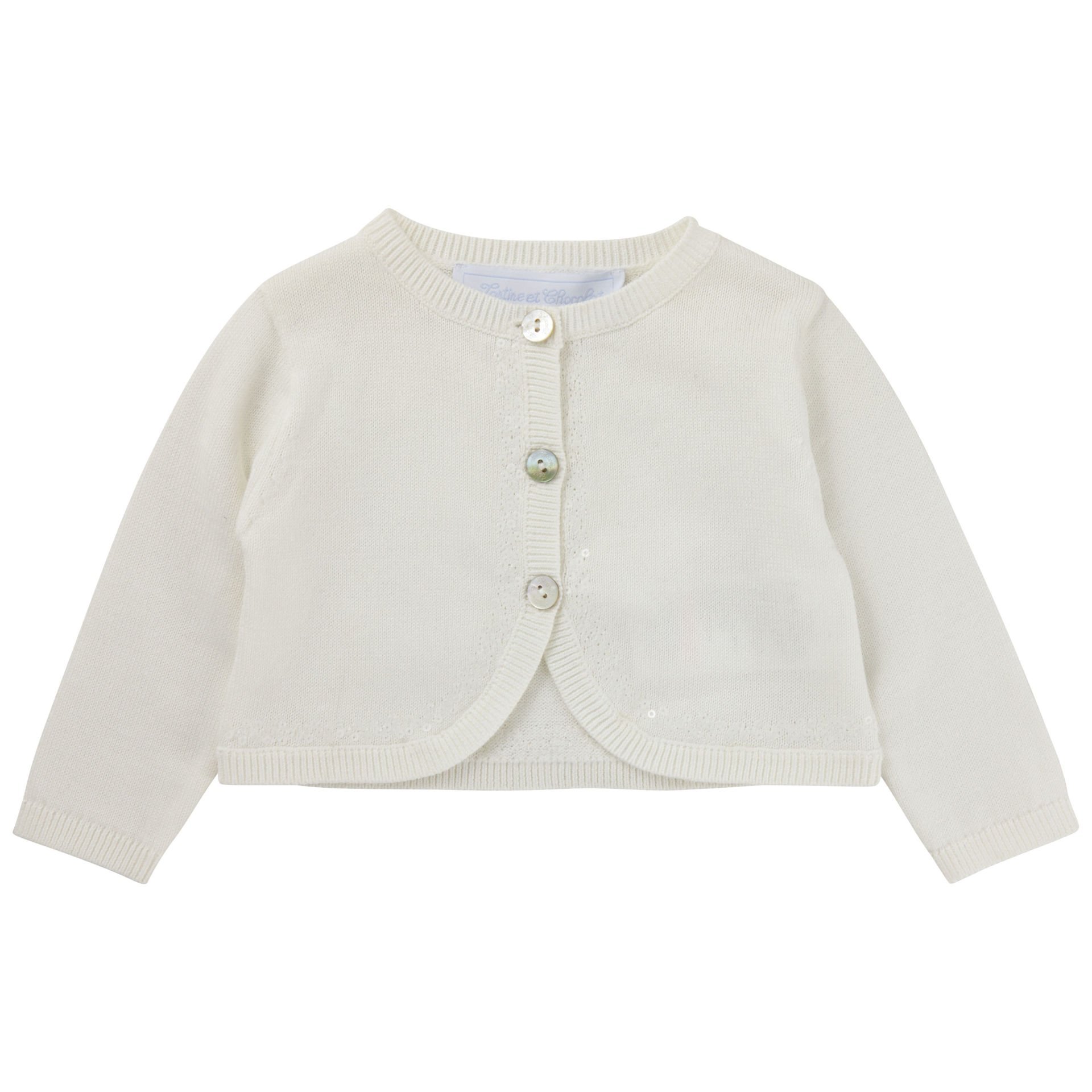 Kız Bebek Triko Hırka