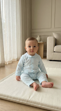 Erkek Bebek Ayaksız Tulum