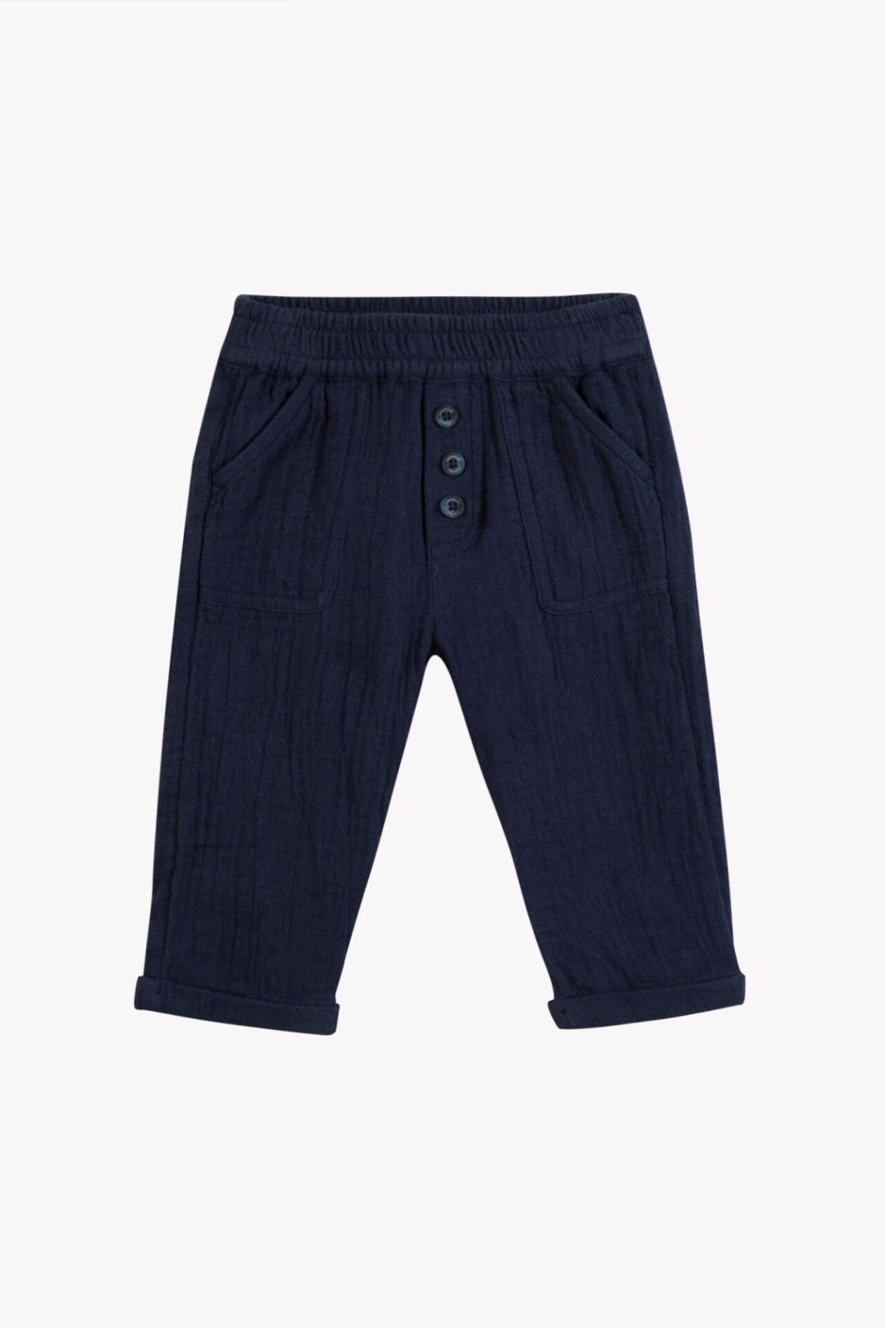 Erkek Çocuk Lacivert Coton Pantalon