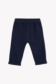 Erkek Çocuk Lacivert Coton Pantalon