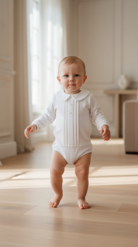 Erkek Bebek Gömlekli Ceremonie Body