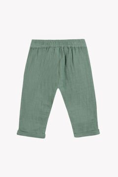 Erkek Çocuk Haki Coton Pantalon