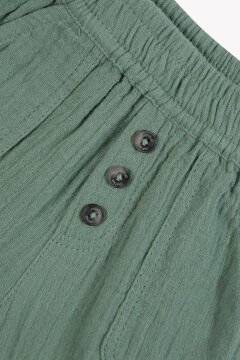 Erkek Çocuk Haki Coton Pantalon