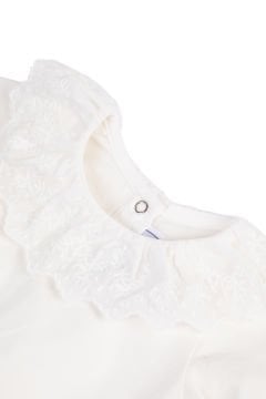 Kız Bebek Dantel Yakalı Body