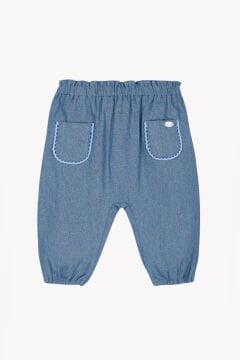 Kız Bebek Indigo Coton Pantalon