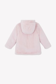 Kız Çocuk Çift Taraflı Doudoune Mont