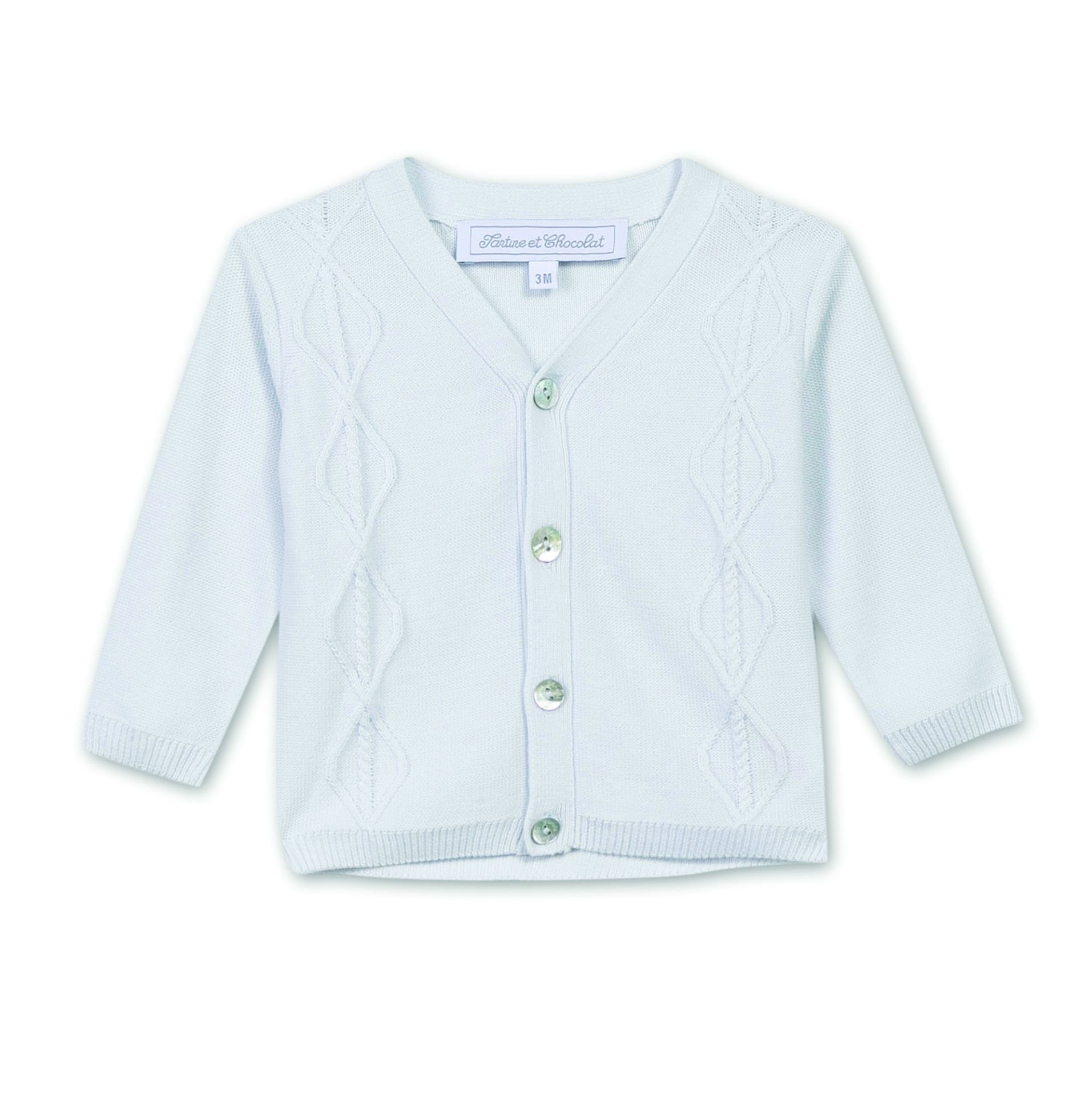 Erkek Bebek Klasik Hırka