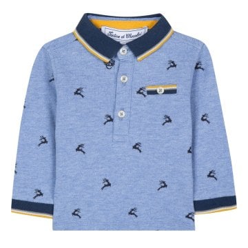 Erkek Bebek Polo T-shırt