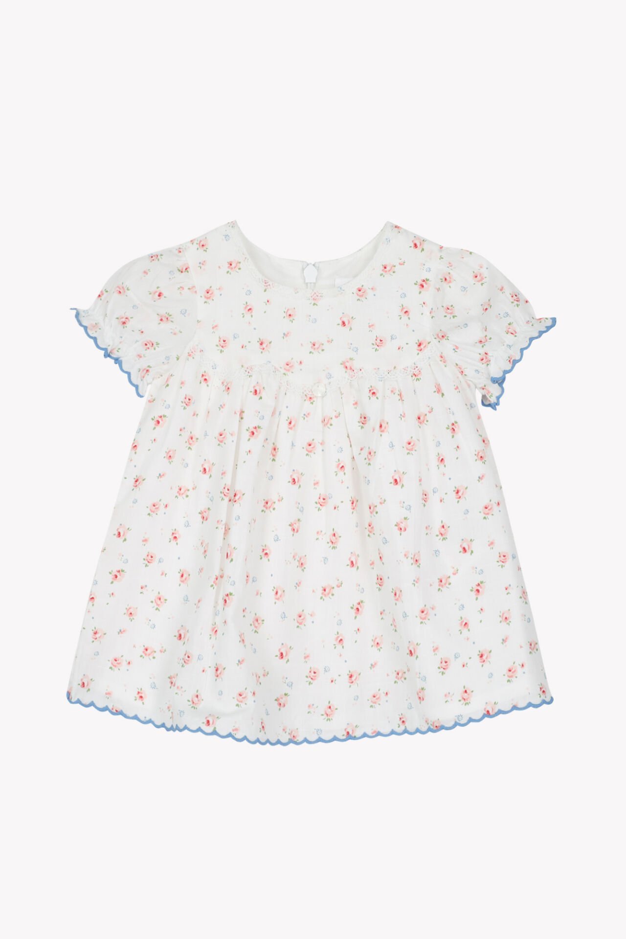 Kız Bebek Çiçek Desenli Elbise