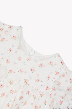 Kız Bebek Çiçek Desenli Elbise