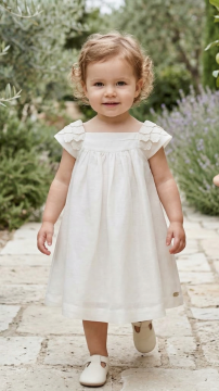 Kız Bebek Kısa Kollu Elbise