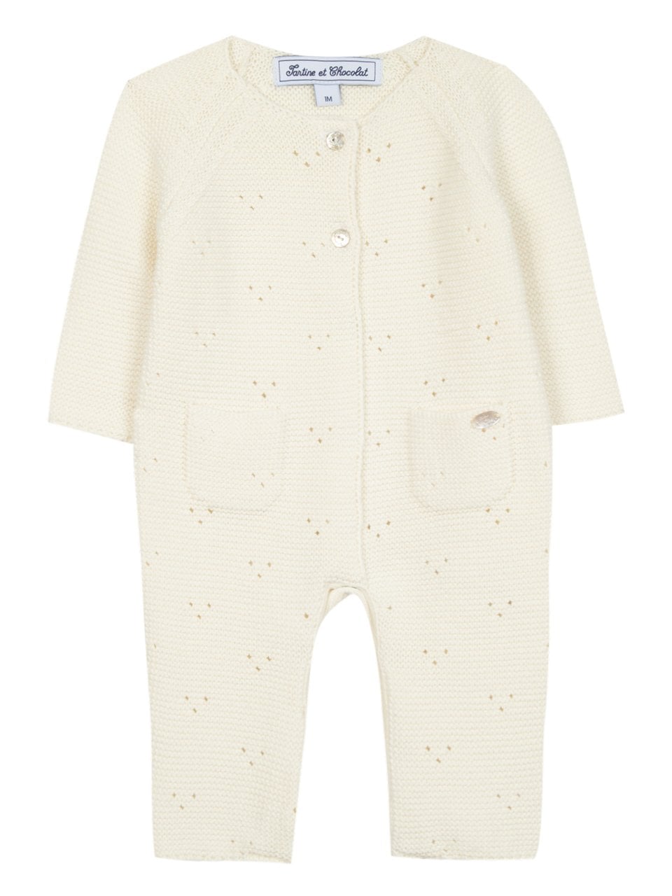 Bebek Ayaksız Triko Tulum