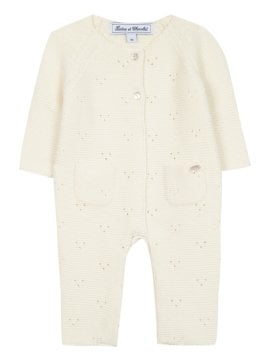 Bebek Ayaksız Triko Tulum