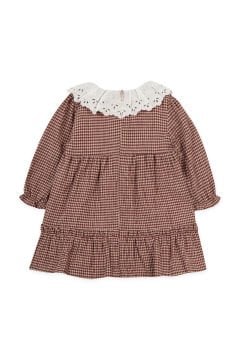 Kız Bebek Dantel Yakalı Elbise