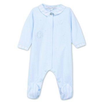 Erkek Bebek Garda Yakalı İnce Tulum