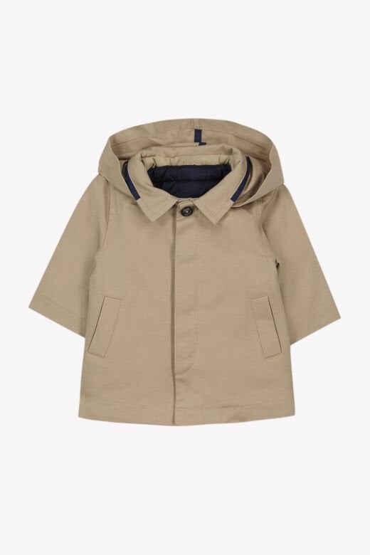 Erkek Çocuk Bej Trenchcoat