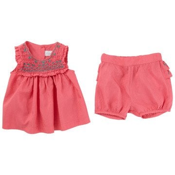 Kız Bebek Tunik + Şort Set