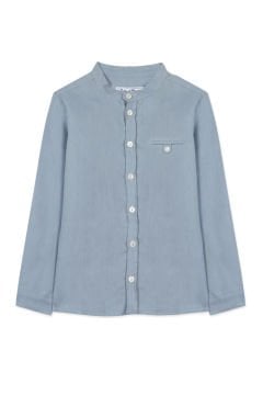 Erkek Çocuk Keten Gömlek