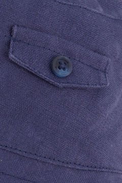 Erkek Bebek Klasik Keten Şapka